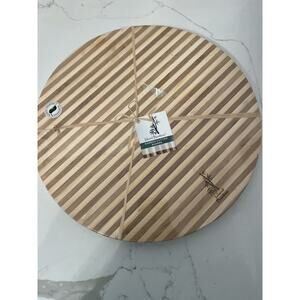 Bamboo Round Cutting Board Organic NEW